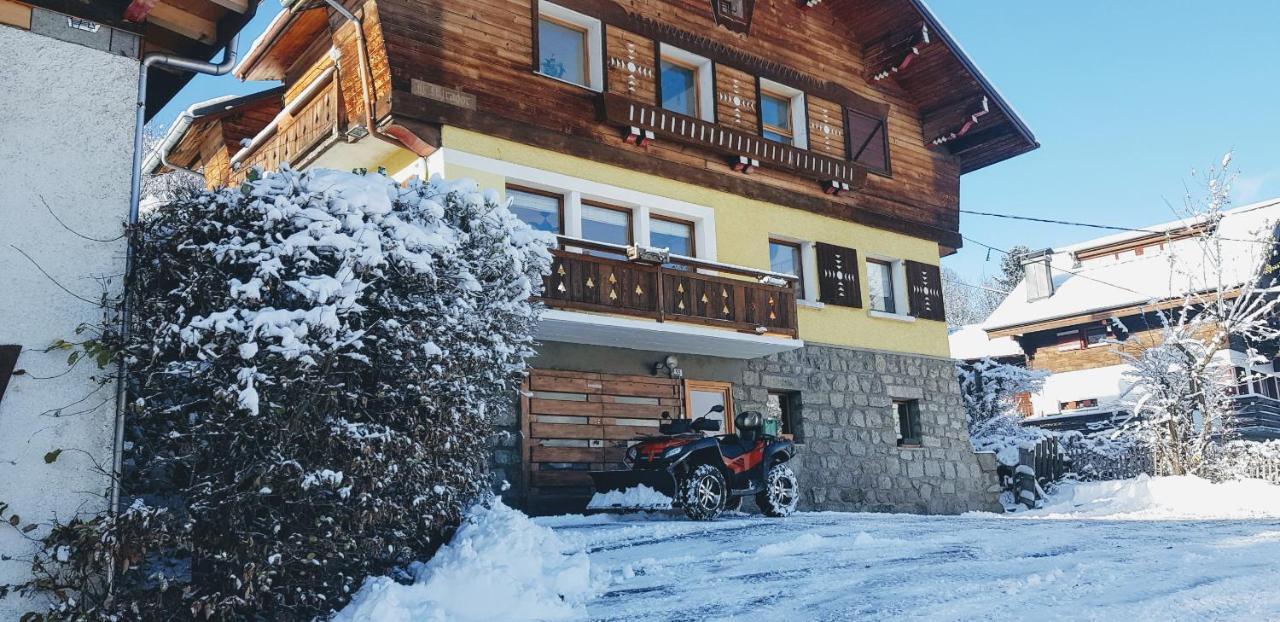 Chambre Independante Avec Salle De Bain Independante Au Rdc D Un Chalet A 25 Kms Chamonix Сен-Жерве-Ле-Бэн Экстерьер фото