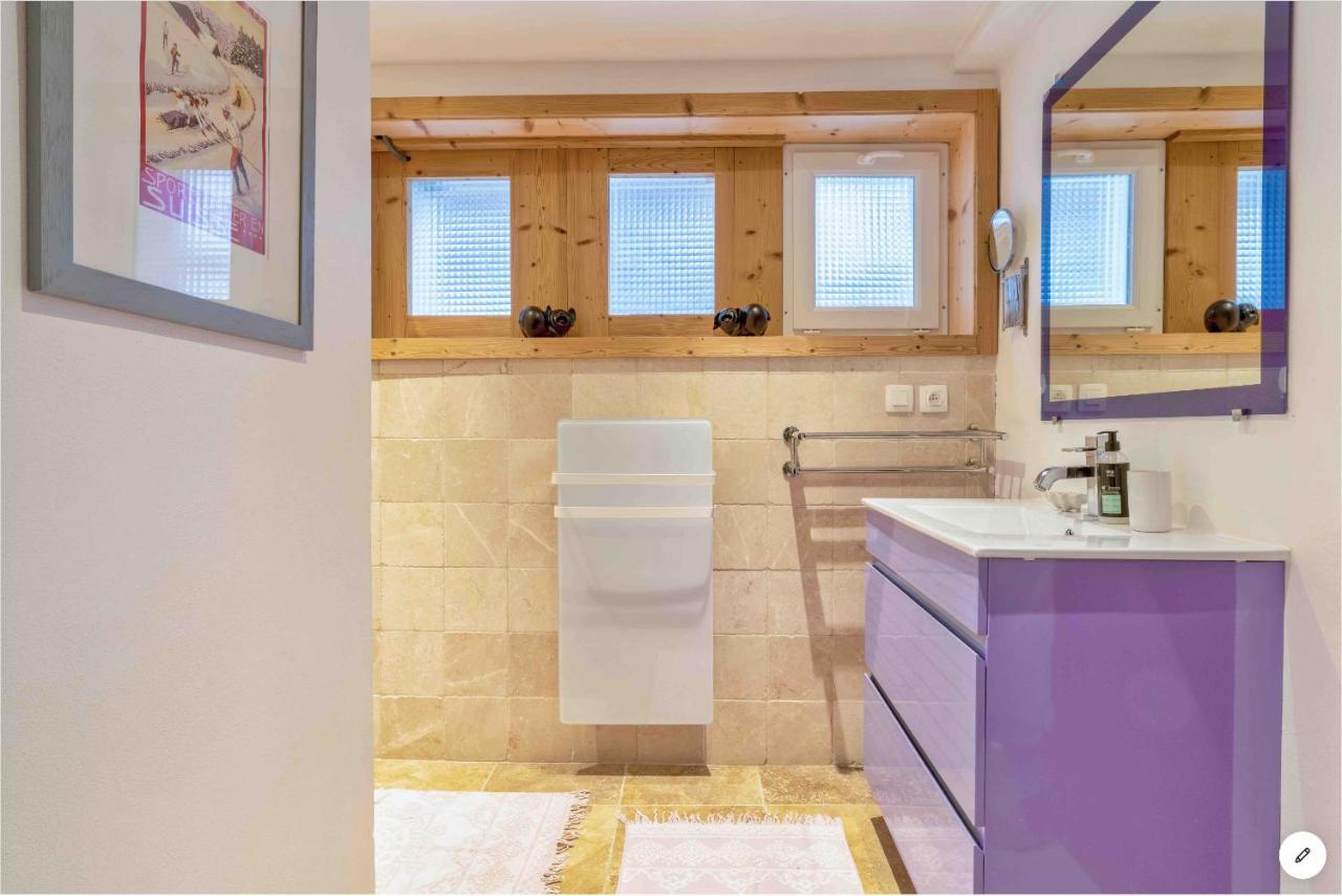 Chambre Independante Avec Salle De Bain Independante Au Rdc D Un Chalet A 25 Kms Chamonix Сен-Жерве-Ле-Бэн Экстерьер фото